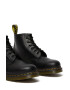 Dr. Martens Kožené workery 101 Yellow Stitch dámske čierna farba na plochom podpätku - Pepit.sk