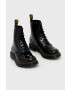 Dr. Martens Kožené workery 1460 11822203-Gaucho dámske hnedá farba na plochom podpätku - Pepit.sk