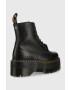 Dr. Martens Kožené workery 1460 Pascal Max DM26925001.1460.Pascal-Black.Pisa dámske čierna farba na platforme - Pepit.sk