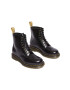 Dr. Martens Workery Vegan 1460 dámske čierna farba na plochom podpätku zateplené DM31136001 - Pepit.sk