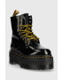 Dr. Martens Workery Vegan Jadon Max DM27292001-Black dámske čierna farba na platforme - Pepit.sk