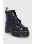 Dr. Martens Workery Vegan Sinclair 26410001-Black.Oxfo dámske čierna farba na platforme - Pepit.sk