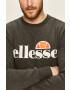 Ellesse Mikina SHC07930-DARKGREYMA pánska šedá farba vzorovaná - Pepit.sk