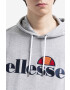 Ellesse Mikina Ferrer SHK13288-KHAKI pánska zelená farba s kapucňou jednofarebná - Pepit.sk