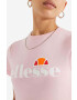 Ellesse Tričko SGK11399-WHITE dámsky ružová farba - Pepit.sk