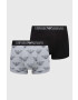 Emporio Armani Underwear Boxerky 2-pak pánske tmavomodrá farba - Pepit.sk