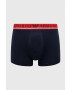 Emporio Armani Underwear Boxerky 3-pak pánske tmavomodrá farba - Pepit.sk