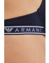 Emporio Armani Underwear Podprsenka tmavomodrá farba jednofarebný - Pepit.sk