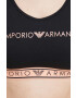 Emporio Armani Underwear Podprsenka čierna farba - Pepit.sk