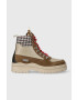 Filling Pieces Kožená obuv Mountain Boot Quartz pánske hnedá farba 63333361933 - Pepit.sk