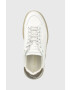 Filling Pieces Kožené tenisky Court Serrated biela farba 89128861002 - Pepit.sk