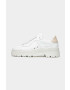 Filling Pieces Kožené tenisky Court Serrated biela farba 89128861042 - Pepit.sk