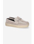 Filling Pieces Semišové mokasíny Core Loafer Suede pánske šedá farba 44229001108 - Pepit.sk