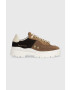 Filling Pieces Semišové tenisky Court Serrated Topaz hnedá farba 71633831933 - Pepit.sk