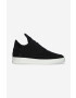 Filling Pieces Semišové tenisky Low Top Perforated čierna farba 10120101861 - Pepit.sk