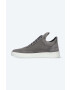 Filling Pieces Semišové tenisky Low Top Ripple Nubuck šedá farba 25122842002 - Pepit.sk