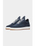 Filling Pieces Semišové tenisky Low Top Suede tmavomodrá farba 10122791916 - Pepit.sk