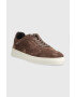 Filling Pieces Semišové tenisky Mondo Suede hnedá farba 46733733046 - Pepit.sk