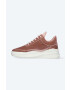 Filling Pieces Tenisky Low Top Sky Velvet hnedá farba 51427611888 - Pepit.sk