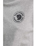 Fjallraven Bavlnené tričko s dlhým rukávom 1960 Logo šedá farba - Pepit.sk