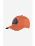 Fjallraven Šiltovka Classic Badge Cap F86979.243-243 oranžová farba s nášivkou - Pepit.sk