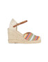 Geox Espadrilky D GELSA béžová farba na kline D35TPA 01143 C0G5F - Pepit.sk