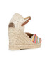 Geox Espadrilky D GELSA béžová farba na kline D35TPA 01143 C0G5F - Pepit.sk