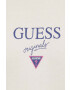 Guess Originals Bavlnené tričko béžová farba s potlačou - Pepit.sk