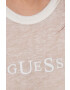 Guess U.S.A. Tričko Guess Guess Classic Logo Baby Tee W2BP00.KBAX0-G046 dámske biela farba - Pepit.sk