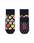 Happy Socks Detské ponožky Antislip Fox & Flower 2-pak tmavomodrá farba - Pepit.sk