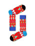 Happy Socks Ponožky All I Want For Christmas Sock červená farba - Pepit.sk