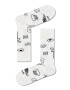 Happy Socks Ponožky Black And White (4-Pack) - Pepit.sk