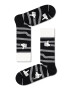 Happy Socks Ponožky Black And White (4-Pack) - Pepit.sk