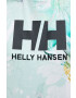 Helly Hansen Bavlnené tričko tyrkysová farba - Pepit.sk