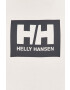 Helly Hansen Bavlnená mikina 53289-597 biela farba s potlačou - Pepit.sk