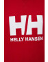 Helly Hansen Mikina 34003-071 dámska červená farba s potlačou - Pepit.sk