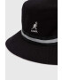 Kangol Bavlnený klobúk Lahinch K4012SP-BEIGE čierna farba bavlnený - Pepit.sk