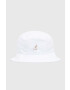 Kangol Bavlnený klobúk Washed Bucket K4224HT WHITE K4224HT-WHITE biela farba bavlnený - Pepit.sk