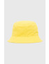 Kangol Bavlnený klobúk Washed Bucket K4224HT WHITE K4224HT-WHITE žltá farba bavlnený - Pepit.sk