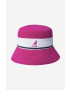 Kangol Klobúk Bermuda Bucket K3326ST.PINK-ELCTRC.PNK ružová farba - Pepit.sk