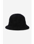 Kangol Klobúk Velour Slub Casual K5319.BLACK-BLACK čierna farba - Pepit.sk