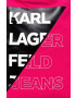 Karl Lagerfeld Jeans Kabelka ružová farba - Pepit.sk