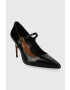 Kurt Geiger London Kožené ihličky Regent Point Mary Jane čierna farba 1291900309 - Pepit.sk