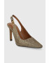 Kurt Geiger London Lodičky Regent 90 Slingback béžová farba 1292840609 - Pepit.sk