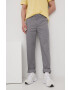 Lee Nohavice Regular Chino Steel Grey pánske šedá farba strih chinos - Pepit.sk