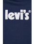 Levi's Bavlnená mikina 38479.0081-Blues pánska tmavomodrá farba s potlačou - Pepit.sk