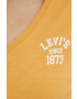 Levi's Bavlnené tričko oranžová farba - Pepit.sk