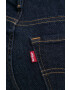 Levi's Rifle 711 DOUBLE BUTTON dámske tmavomodrá farba - Pepit.sk