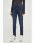 Levi's Rifle 721 HIGH RISE SKINNY dámske tmavomodrá farba - Pepit.sk