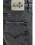 Levi's Rifle SILVERTAB LOW BAGGY CROP dámske čierna farba - Pepit.sk